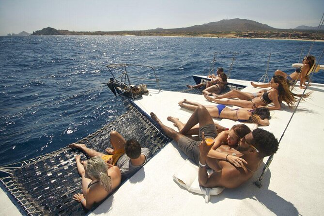 2 Hour Sunset Tour on Catamaran in Cabo San Lucas - The Cabo Sunset Loop That Hits the Good Light