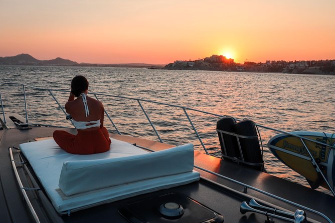 3Hr Private Yacht Cruise in Cabo As if you were aboard your own Private Yacht.Al - Whale watching option if you sail between December and March