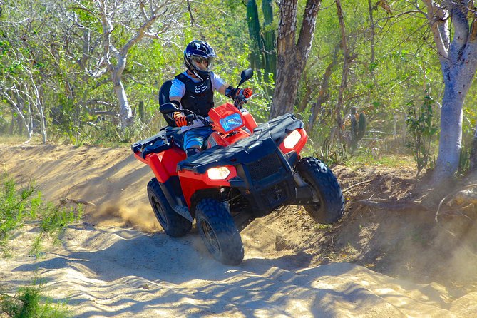 4x4 ATV Adventure with Tequila Tasting and Mexican Buffet Lunch - The Ride Itself: Arroyos, Shallow Water, and Shared Pace