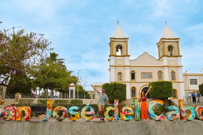 6-Hour Guided City and Cruise Tour of Los Cabos with Lunch - San Jose del Cabo by Minivan and Foot: Mission, Plaza, and Local Craft Stops