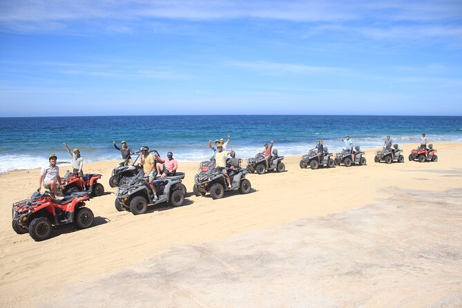 ATV and Camel Experience Los Cabos - ATV terrain and beach views near San Jose del Cabo