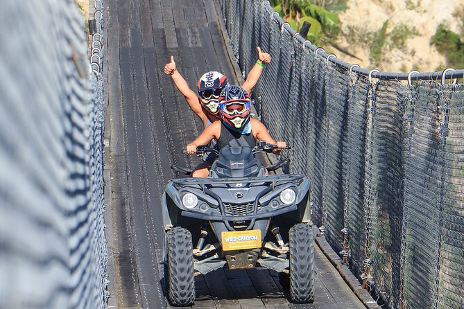 ATV Off-Road Adventure, Cross the Wooden Bridge & Feel the Thrill - Desert-to-beach riding, plus a 330 meter suspension bridge
