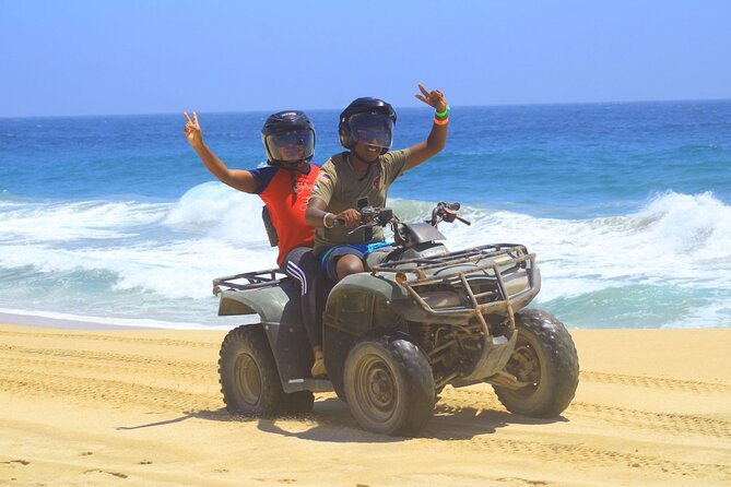 ATV Tour to Explore the Second Arch of Los Cabos - Migrino Beach pass-by: a quick taste of Cabo coast