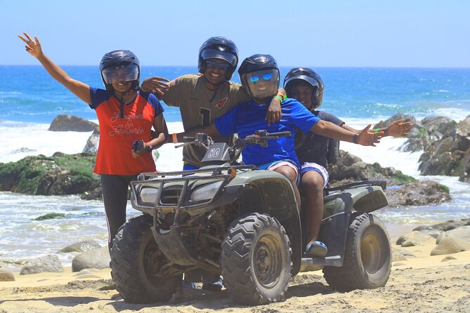 ATV Tour to Explore the Second Arch of Los Cabos - Lunch quesadillas and water: the comfort part that matters