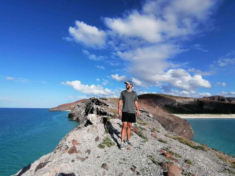 Balandra Adventure: Hike, Kayak, and Snorkel - Kayaking the mangrove channel on tandem sit-on-top kayaks