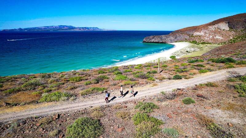 Balandra Adventure: Hike, Kayak, and Snorkel - The hike from Balandra to Tecolote, hot but worth it