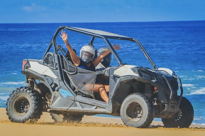 Beach and Desert UTV Tour in Cabo - Cactus Tours stop: helmets, herpetarium, and getting ready