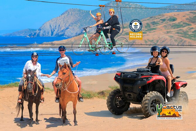 Beach ATV Adventure, Free Horseback Ride, and Sky Bike Experience - Key Highlights You Should Know
