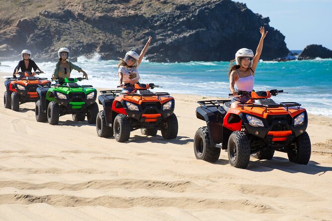 Beach ATV, Free Camel Ride, and Sky Bike Combo - Migriño Beach: Camel Encounter, Sand Dunes, and Sky Bike Views