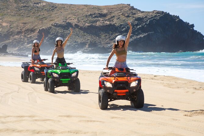 Beach ATV, Free Camel Ride, and Sky Bike Combo - Getting Started: Pickup, Cactus Tours Check-In, and Quick Photo Time