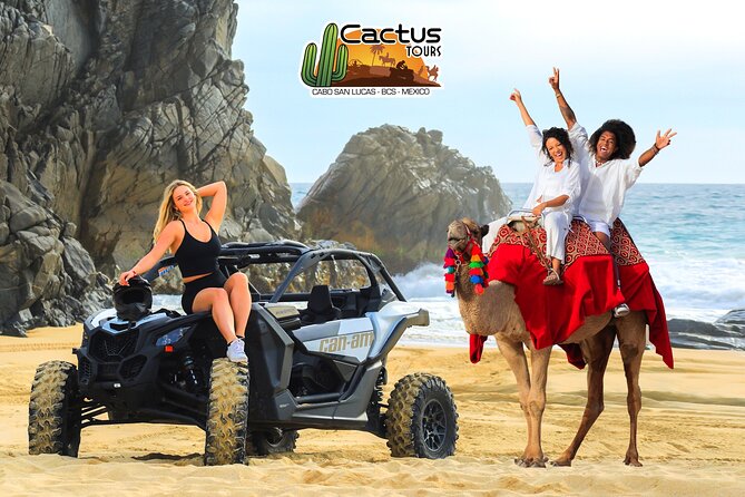 Beach CAN-AM SXS X3 and Camel Ride in Cabo - Why This Cabo Combo Works: SXS Trails, Camels, and Migriño Beach