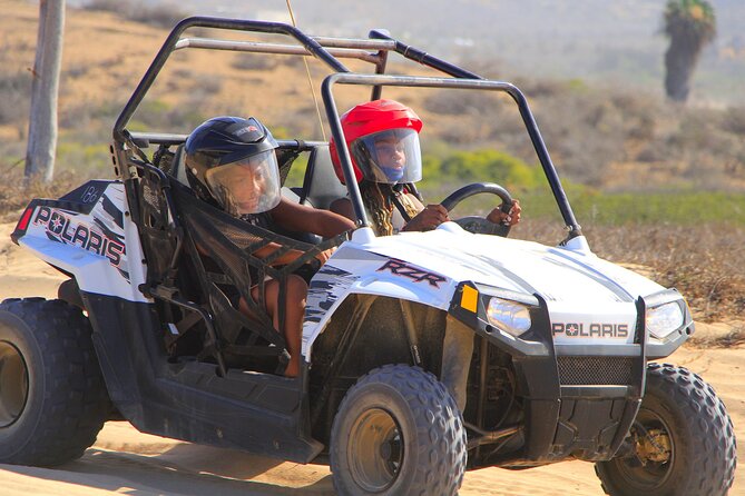Beach CAN-AM SXS X3 and Horseback Ride in Cabo - Playa Migriño Beach Stop: Dunes, Sunsets, and Winter Whale Chances