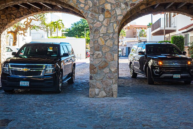 Cabo Airport Transportation - The big stress saver: your return pickup 3 hours early