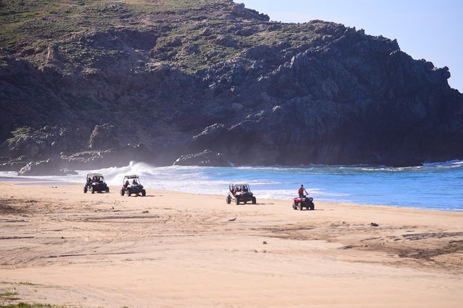Cabo Candelaria Village Double UTV Adventure - Getting to the trails: pickup, van ride, and the small-group feel