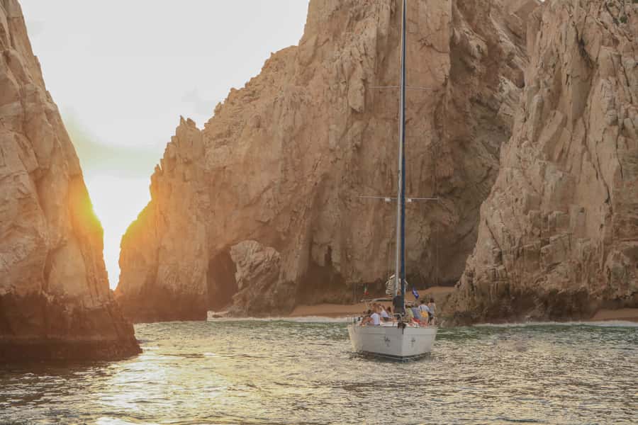 Cabo Luxury Sunset Sailing Adventure with Open Bar - Key highlights at a glance