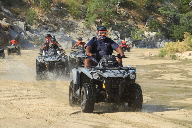 Cabo Migrino Beach and Desert ATV Tour plus Tequila Tasting - Tequila tasting, restroom time, and the photo sales reality