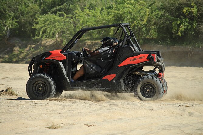 Cabo Migrino Beach & Desert UTV Tour and Tequila Tasting - Tequila tasting and the end-of-tour photo moment