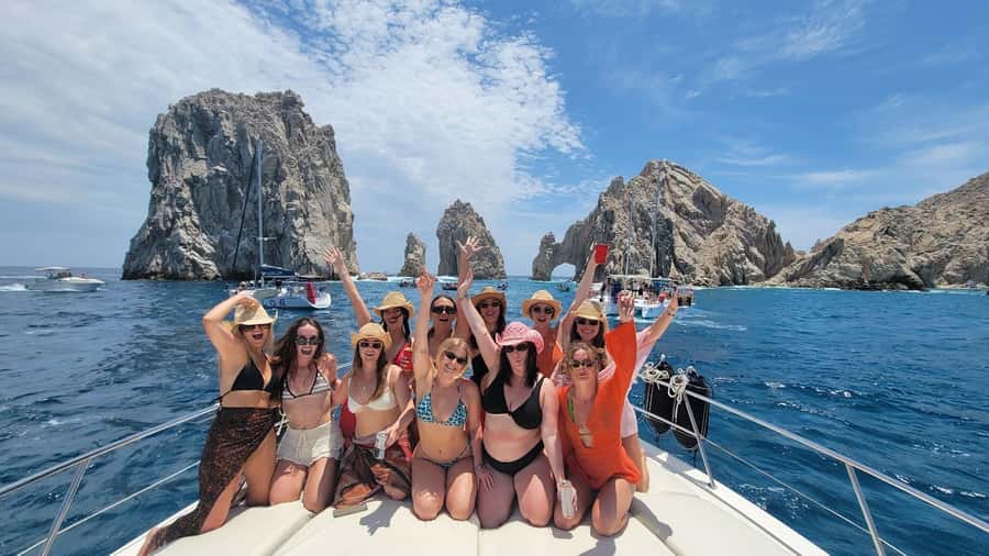 Cabo: Private Yacht Tour, Water Activities, Lunch & Drinks - Snorkeling and swimming stop: tropical fish time plus easy gear access