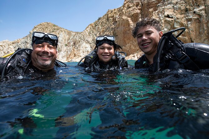 Cabo San Lucas 2 Tank Scuba Diving - Snacks, Drinks, and a Cabo Arch Photo Stop