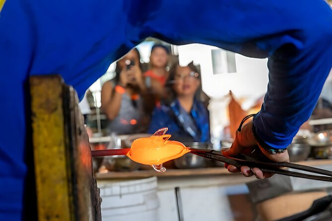 Cabo San Lucas Arch & City Tour: Glass-Bottom Boat & Tequila - Blown Glass Factory Azteca: Watching Real Glassblowing in Cabo