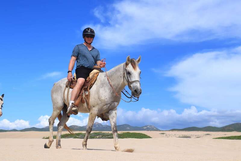 Cabo San Lucas: Beach & Desert Horseback Riding Tour - Following the trail: from canyons to dunes and ocean views