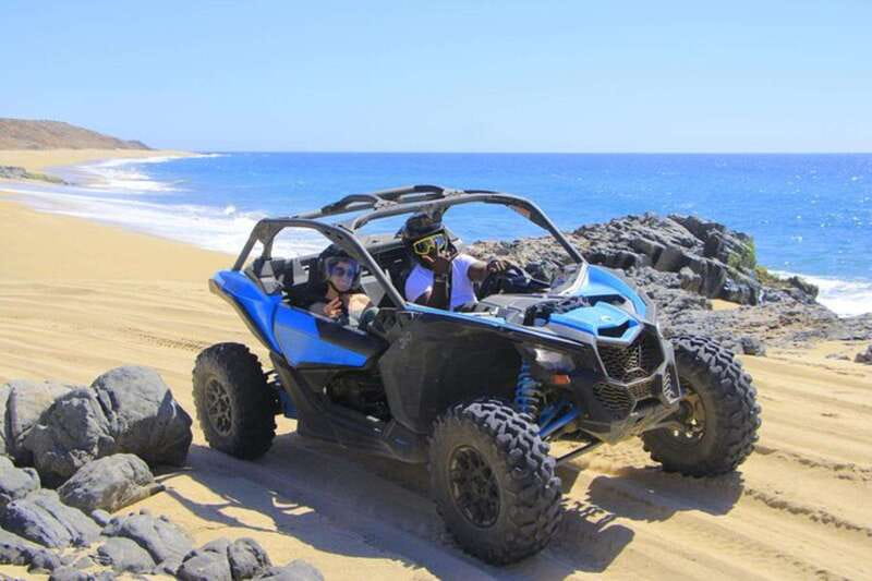 Cabo San Lucas: Camel Ride & Off-Road UTV Combo Adventure - Migriño Beach dunes and ocean-side cliffs: the payoff stop