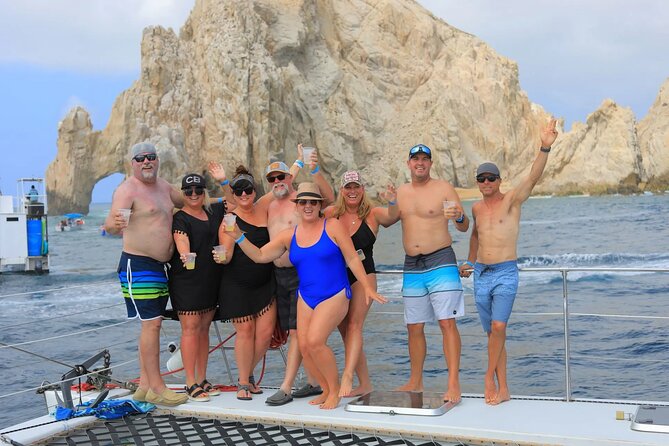 Cabo San Lucas Catamaran Cruise: Snorkel or Sunset Adventure - Sunset Cruise: El Arco in Gold, Pink Sky, and DJ-Driven Vibes