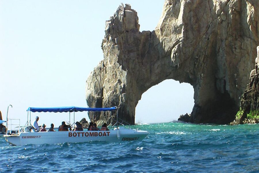 Cabo San Lucas: glass-bottom boat ride to "End of the Earth" - Price and what you get for $75, plus the dock tax