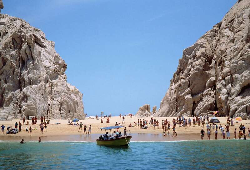 Cabo San Lucas: glass-bottom boat ride to "End of the Earth" - Arch of Cabo San Lucas plus Lovers and Divorce Beaches