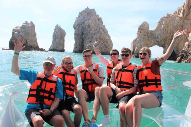 Cabo San Lucas: Glass Bottom Boat Tour to Land's End - Lovers Beach and Neptune’s Finger, where the scenery hits its peak