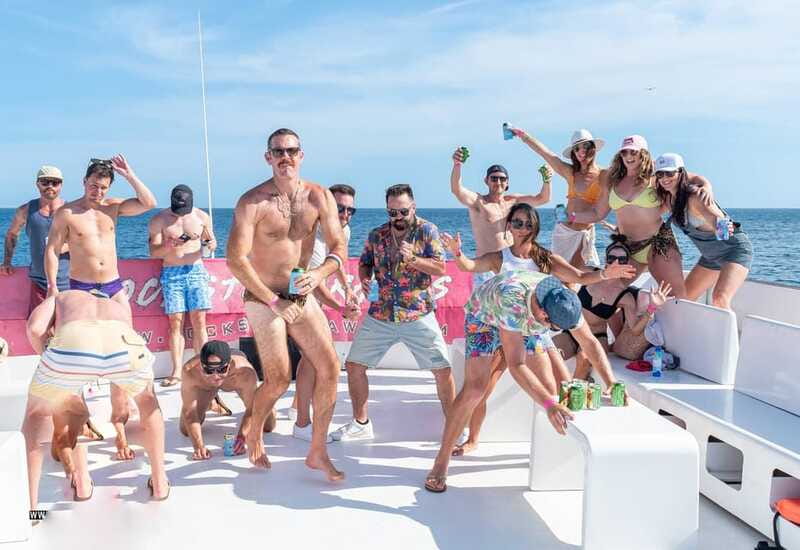 Cabo San Lucas: Hip Hop Boat Party with Unlimited Drinks - Champagne shower at the end: fun photo moment, prep like a pro