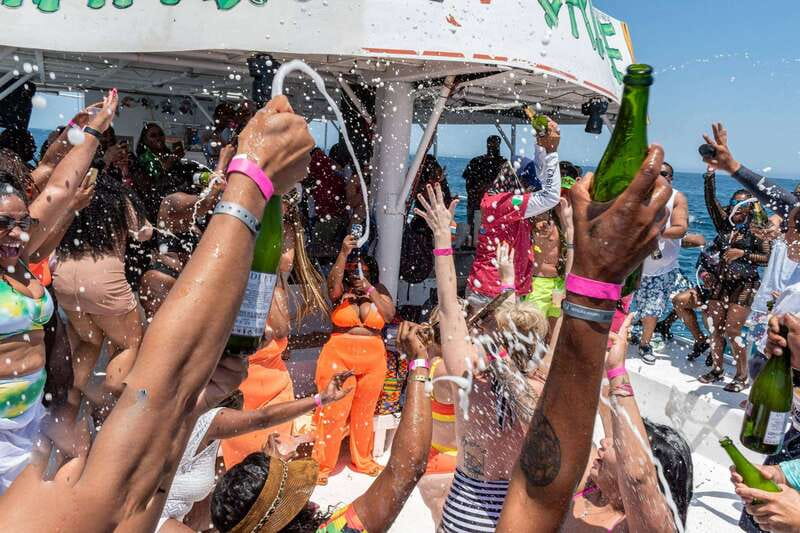 Cabo San Lucas: Hip Hop Boat Party with Unlimited Drinks - Meeting at Muelle del Cabo, behind Breathless, and getting on the Cabo Wave