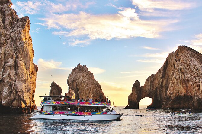 Cabo San Lucas Humpback Whale Watching Tour - On-board setup: double-deck catamaran, open-air spotting, and photo angles
