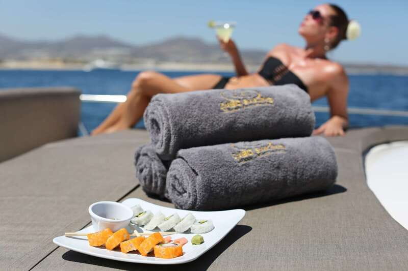 Cabo San Lucas: Luxury Yacht Cruise - Two Snorkel Sessions, New Gear, and Paddle Boards for the Fit You Want