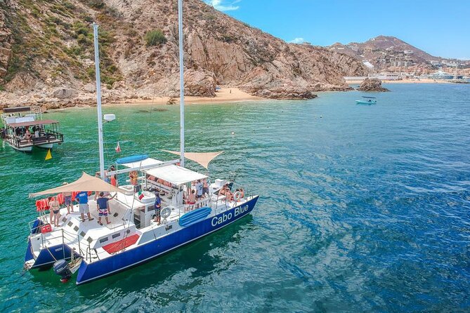 Cabo San Lucas Three Hour Private Boat Snorkeling Tour - Open bar, Bluetooth music, and lunch that keeps the day moving