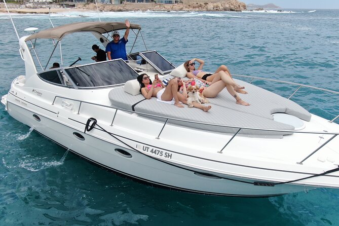 Cabo San Lucas Yacht Rental all inclusive - Stop 2: Pacific Coast views, then you swing toward Medano Bay
