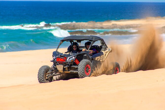 Camel Ride and UTV Combo Adventure, with Tequila Tasting - Sand dunes and ocean cliffs: where the views turn dramatic