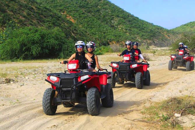 Combo 4X4 Automatic ATV & Horseback Riding in Cabo - Tequila Tasting, Buffet, and the Food-Water Reality Check