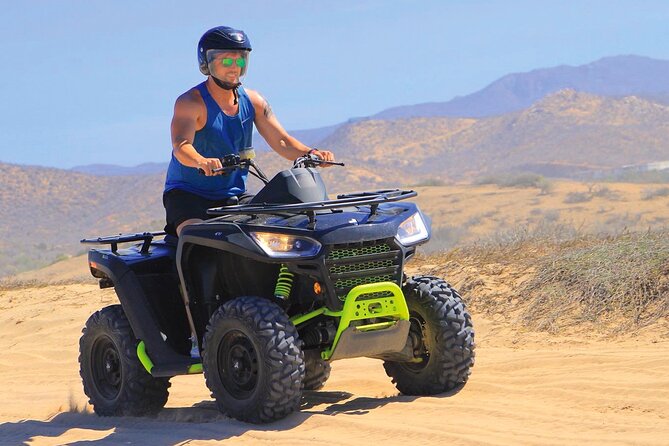 Combo Horseback Ride and Sky Bike in Cabo - Cactus Tours stop: check-in, herpetarium, and the real park-fee math