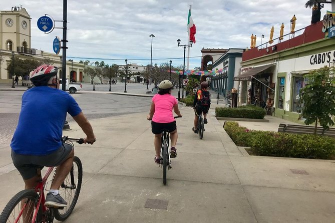 Desert Mountain Biking, fun and easy. - Where you ride: hotel zone to beach, past an oasis, then into old town