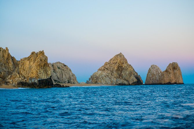 Dinner Cruise Tour in Cabo San Lucas with Tequila Tasting - City tour photo stops: El Arco, Medano Beach, and Sea of Cortez views