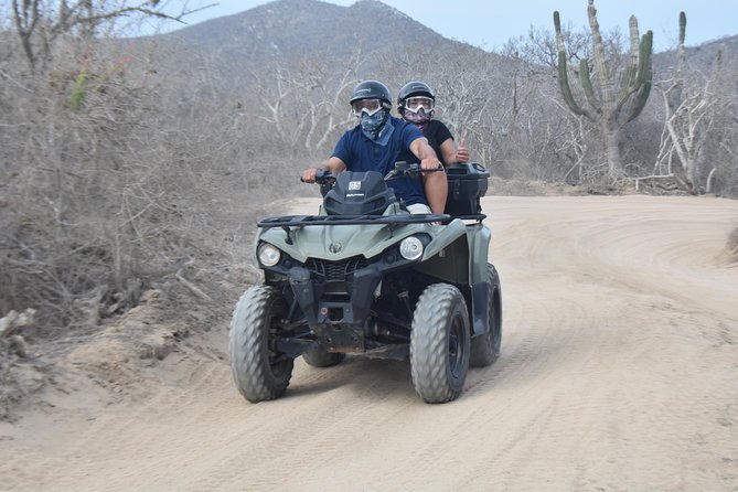 Double ATV Migriño Beach & Desert - The guides set the tone: Emanuel, Adrian, Miguel, and Gama