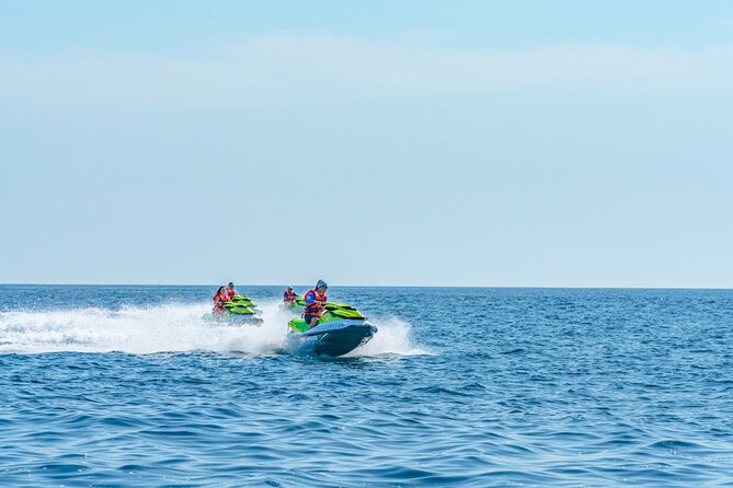 Double Jet Ski and Boat Ride in The Sea of Cortez Guided Tour - Timing on the water: about 90 minutes of riding