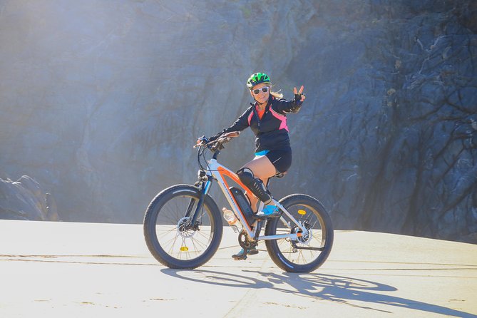 Electric Bike Beach Adventure with Tequila Tasting and Lunch - Private Los Cabos ranch, then Pacific beach sand time
