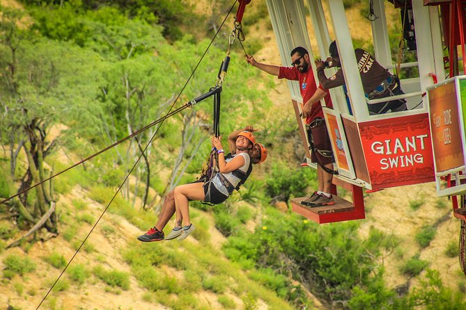 Extreme Swing - Fly from the Glass Bottom Gondola - Why This Cabo Giant Swing Starts with a Glass-Bottom Gondola