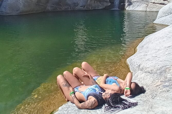 Fox Canyon Tour - Photography Tips for Clear Water and Falling Rock