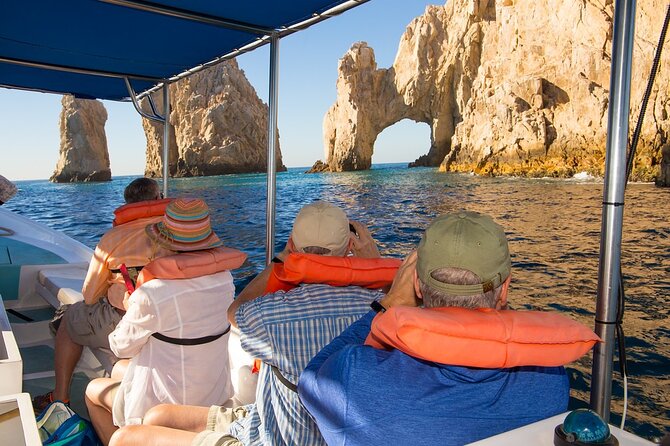 Glass Bottom Boat in Cabo San Lucas, free time in Playa del Amor - Water Rules on the Pacific Side and When Swimming Is Actually Smart
