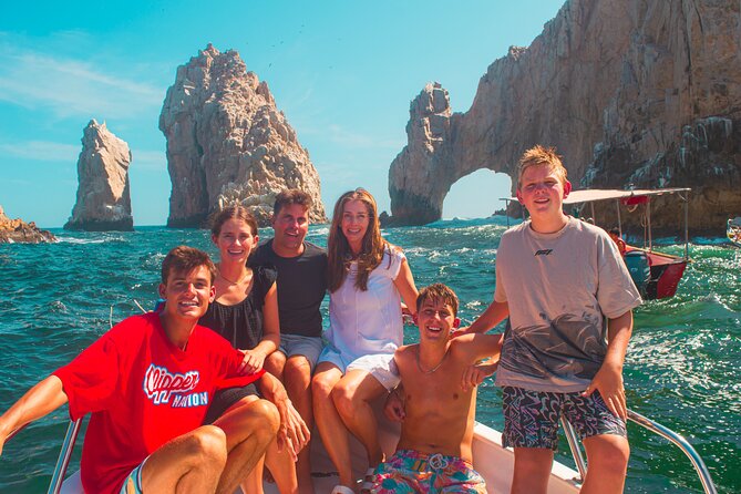Glass-bottom boat tour to the Arch + beach time - Photos on board and how the price adder works