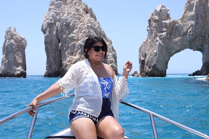 Group tour of the Cabo San Lucas Arch - Life jacket rules and the El Arco stop you’ll actually remember