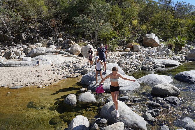 Hidden Waterfalls Hiking Adventure - Sol-de-la-tipo moment: reaching the waterfall and natural pools
